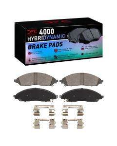 DFC 20-25 Chrysler Pacifica Front 4000 HybriDynamic Brake Pads and Hardware Kit - 4000-2402-01