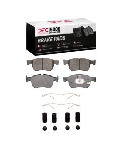 DFC 20-25 Ford Bronco Sport Front 5000 Advanced Low Metallic Brake Pads and Hardware Kit - 1552-2300-01
