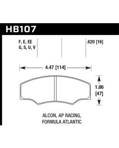 Hawk Performance DTC-70- HAWK-HB107U.620