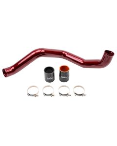 Wehrli 20-24 Chevrolet 6.6L L5P Duramax Driver Side 3in Intercooler Pipe - WCFab Red - WCF100365-RED