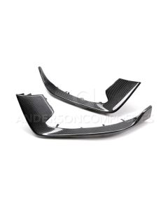 Anderson Composites 15-20 Ford Mustang Shelby GT350 Carbon Fiber Bumper Inserts - AC-FBI15MU350