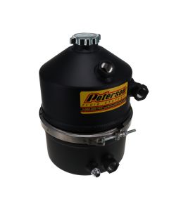 Peterson Fluid Systems Oil Tank 3 Gallon Single Return Female - Black - 08-0009-BLK