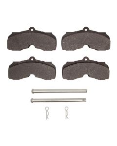 DFC 67-68 Oldsmobile 98 Front 5000 Advanced Semi Metallic Brake Pads and Hardware Kit - 1551-0003-02