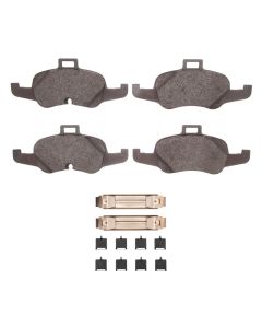 DFC 16-23 Audi TTS Quattro Front 5000 Advanced Low Metallic Brake Pads and Hardware Kit - 1551-2241-01