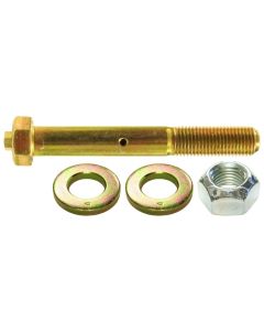 RockJock Greaseable Bolt w/ Hardware 7/16in Thread X 3 1/4in Long Flat Zerk Fitting - CE-91127S