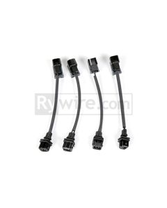 Rywire OBD1 Harness to Injector Dynamics (EV14) Injector Adapters - RY-INJ-ADAPTER-1-ID1