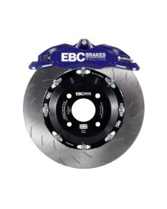 EBC Racing 15-17 Ford Fiesta (Mk7) Blue Apollo-4 Calipers 300mm Rotors Front Big Brake Kit - BBK007BLU-1