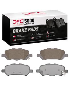 DFC 09-15 Toyota Venza Rear 5000 Advanced Ceramic Brake Pads - 1551-1402-00