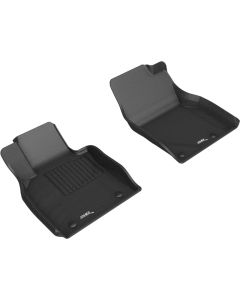 3D MAXpider 19-21 Mazda 3 / CX-30 Kagu 1st Row Floormat - Black - L1MZ06711509