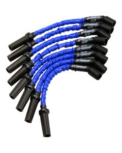 Granatelli 14-23 GM LT1 6.2L Hi-Perf Coil-Near-Plug Ignition Wire Connector Kit w/Blue Jacket - 28-1545HTBL