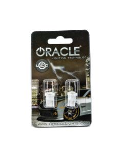 Oracle T10 1 LED 3-Chip SMD Bulbs (Pair) - Red - 4806-003