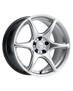 Kansei K11S Tandem 17x9in / 5x114.3 BP / 35mm Offset / 73.1mm Bore - Hyper Silver Wheel - K11S-179012+35