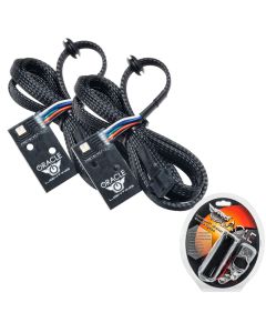 Oracle 14-21 Infiniti Q50 RGB+W Headlight DRL Upgrade Kit - ColorSHIFT w/ RF Controller - 1457-330