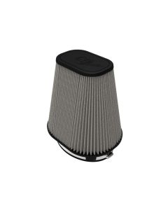 aFe Magnum FLOW Universal Pro DRY S Air Filter (7.5x5.5)in F (9.25x7.25)in B x (6x4)in T x 9in H - 24-90204D