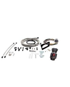 Snow Performance 05-10 Mustang Stg 2 Boost Cooler Water Inj Kit (SS Brded Line/4AN Fitting) w/o Tank - SNO-2130-BRD-T