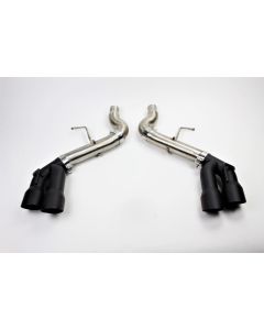 Mishimoto 2016+ Chevrolet Camaro SS Quad-Tip Race Axle-Back Exhaust w/ Black Tips - MMEXH-CAM8-16AQTRBK
