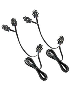 Oracle 19-21 Chevy Silverado 1500 RGB+W Headlight DRL  Kit - ColorSHIFT w/o Controller - 1441-334