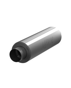 MBRP Aluminized Steel 5" ID Inlet/Outlet 31" Exhaust Pipe Single Muffler - GP220022