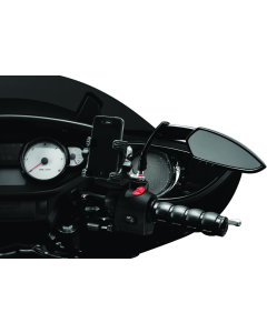 Universal Black Kuryakyn ISO Grips for 1 Bars - 6340