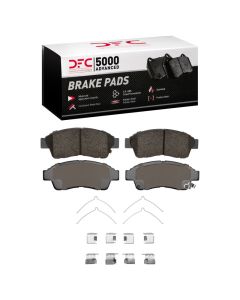 DFC 97-01 Toyota Camry Front 5000 Advanced Ceramic Brake Pads and Hardware Kit - 1551-0562-01