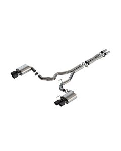 Borla 2024 Ford Mustang GT 5.0L V8 w/ Active Exhaust ATAK Cat-Back Exhaust System - Carbon Fiber - 140963CFBA