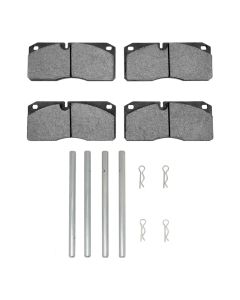 DFC 87-12 Damon Avanti Front/Rear Heavy Duty Pads and Hardware Kit - 1214-1027-01