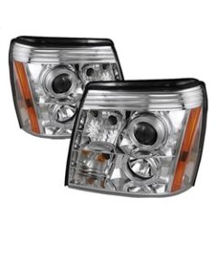 Spyder Cadillac Escalade 02-06 Projector Xenon/HID Model- LED Halo DRL Chrm PRO-YD-CE02-HID-DRL-C - 5042279