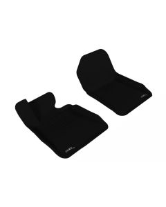 3D MAXpider 2007-2013 BMW 3 Series E93 Kagu 1st Row Floormat - Black - L1BM02411509