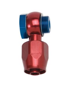 Russell Performance -6 AN Carb Banjo Adapter Fitting (Red/Blue) - 640230