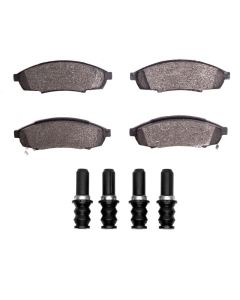 DFC 88-01 Buick Regal Front 5000 Advanced Semi Metallic Brake Pads and Hardware Kit - 1551-0376-01