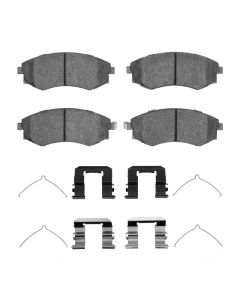DFC 89-03 Hyundai Tiburon Front 4000 HybriDynamic Brake Pads and Hardware Kit - 4000-0700-02