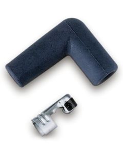 Moroso Spark Plug Boot & Terminal Kit - Blue Max - 90 Degree Ends - Set of 8 - 72070