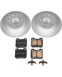 Power Stop 99-03 Saab 9-3 Rear Z23 Evolution Sport Coated Brake Kit - CRK831