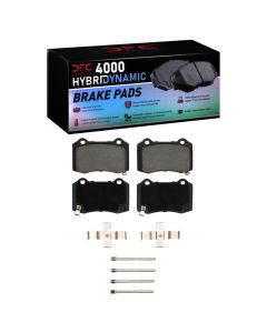 DFC 10-16 Hyundai Genesis Coupe Rear 4000 HybriDynamic Brake Pads and Hardware Kit - 4000-1053-02