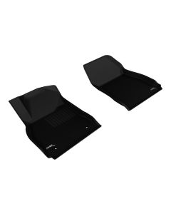 3D MAXpider 2013-2019 Cadillac XTS Kagu 1st Row Floormat - Black - L1CD01111509
