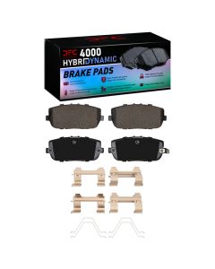 DFC 06-25 Mazda MX-5 Miata Rear 4000 HybriDynamic Brake Pads and Hardware Kit - 4000-1180-01