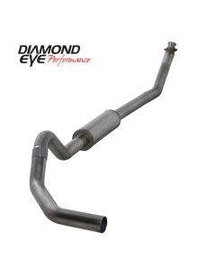 Diamond Eye KIT 4in TB SGL SS: 98.5-02 DODGE CUMMINS 5.9L - K4212S