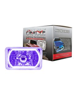 Oracle Pre-Installed Lights 4x6 IN. Sealed Beam - UV/Purple Halo - 6909-007