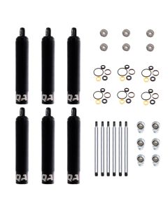 QA1 24.30 Eye-B/Eye-B V-None Dry LD Piston Shock Large Aluminum Coilover 15.38 - 6 Pack - 6Q9LD-DRY-6PK