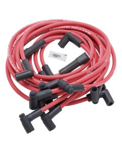 Edelbrock Spark Plug Wire Set SBC 78-86 V8 Hei 50 Ohm Resistance Red Wire (Set of 8) - 22713
