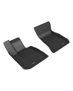 3D MAXpider 22-24 BMW i4 (G26) R1 Floor Mat - Kagu Black - L1BM12911509