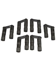 COMP Cams Hydraulic Roller Lifters BV69 Retro-Fit for Small Block Chevy 1957-1986, Steel Construction, Black Finish, Standard Size, Solid Roller - 6853-12