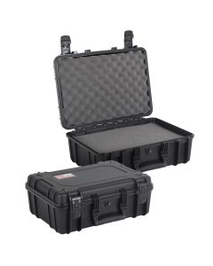 Go Rhino XVenture Gear Hard Case w/Foam - Medium 18in. / Lockable / IP67 - Tex. Black - XG181407F