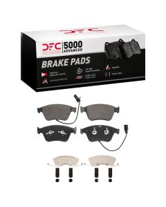 DFC 03-18 Bentley Continental Front 5000 Advanced Low Metallic Brake Pads and Hardware Kit - 1551-1960-01