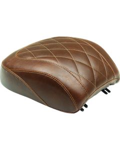 Mustang 06-17 Harley Softail Wide Tire (200mm) Tripper Solo Seat - Black - 76717