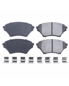 Power Stop 01-05 Mazda Miata Front Z17 Evolution Ceramic Brake Pads w/Hardware - 17-890