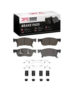 DFC 19-25 Subaru Ascent Front 5000 Advanced Ceramic Brake Pads and Hardware Kit - 1551-2170-01