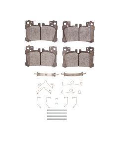 DFC 21-23 Lexus LS500 Rear 5000 Advanced Ceramic Brake Pads and Hardware Kit - 1552-2063-01