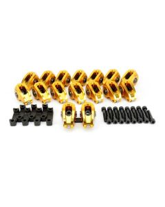 COMP Cams Ultra Gold Arc LS1 Rocker Arm, Aluminum, Gold Finish, 1.6 Ratio, Fits GM LS1 Engines 1997-2004 - 19025-16