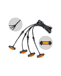 Cali Raised 16-23 Toyota Tacoma Trd Pro Grille Raptor Led Light Kit - CR3688